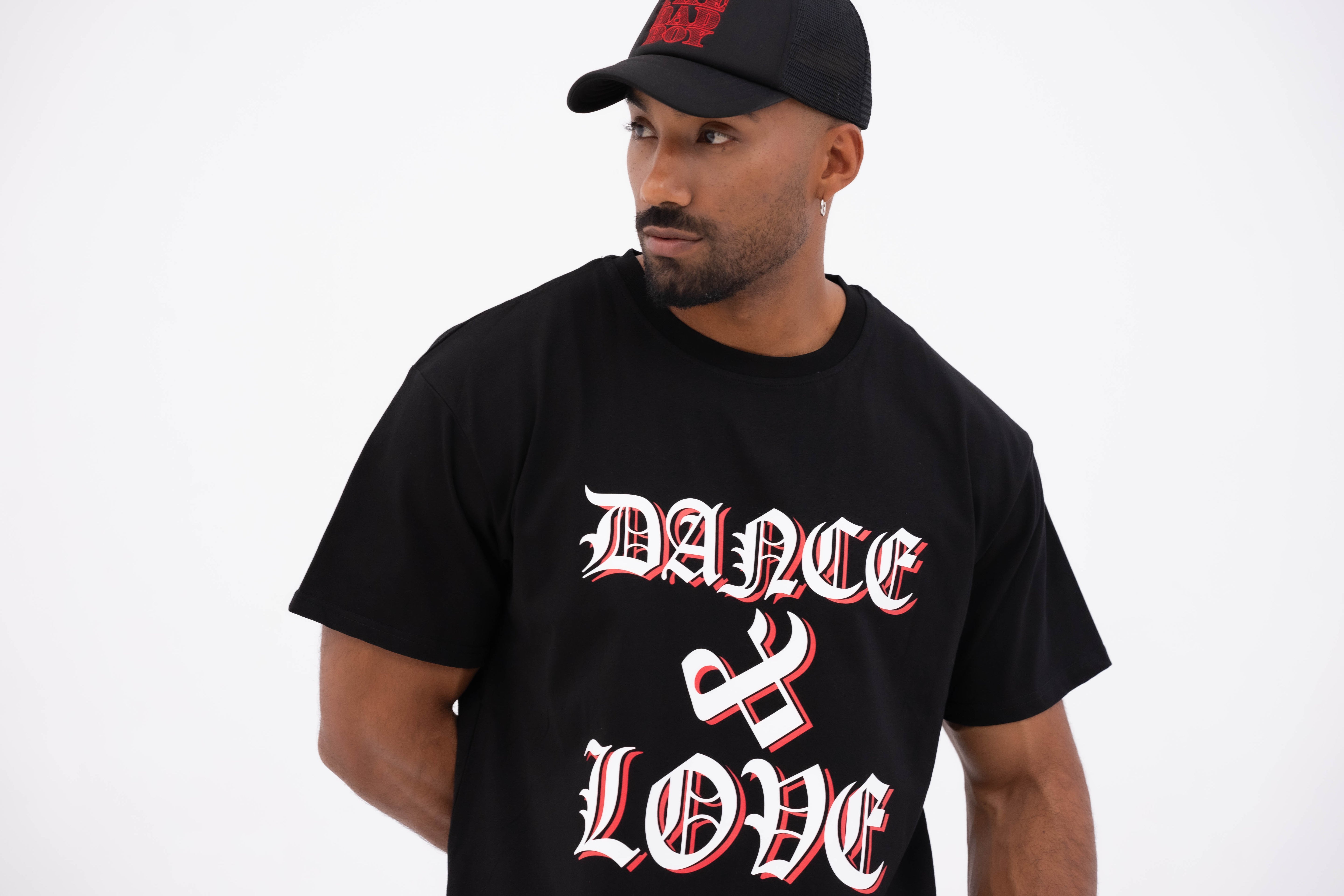 "Dance & Love" T-Shirt - Black