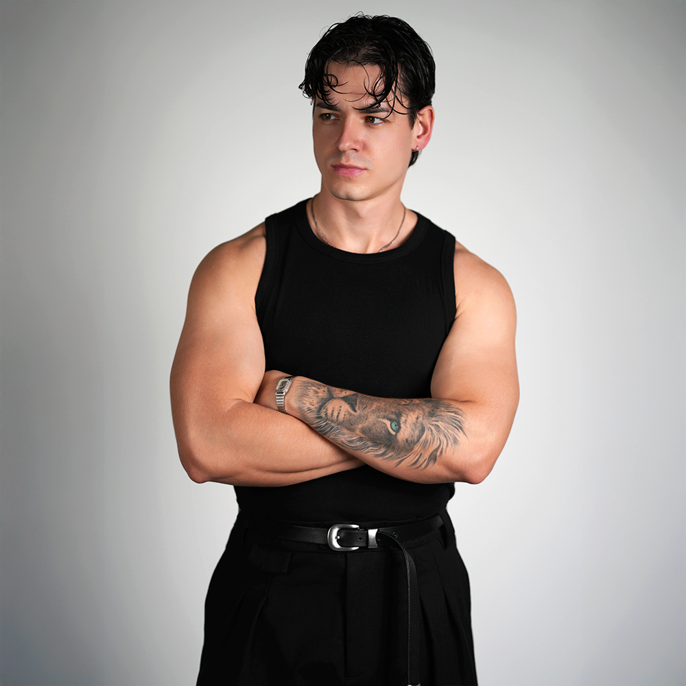 "Essential" Rib Tank - Black