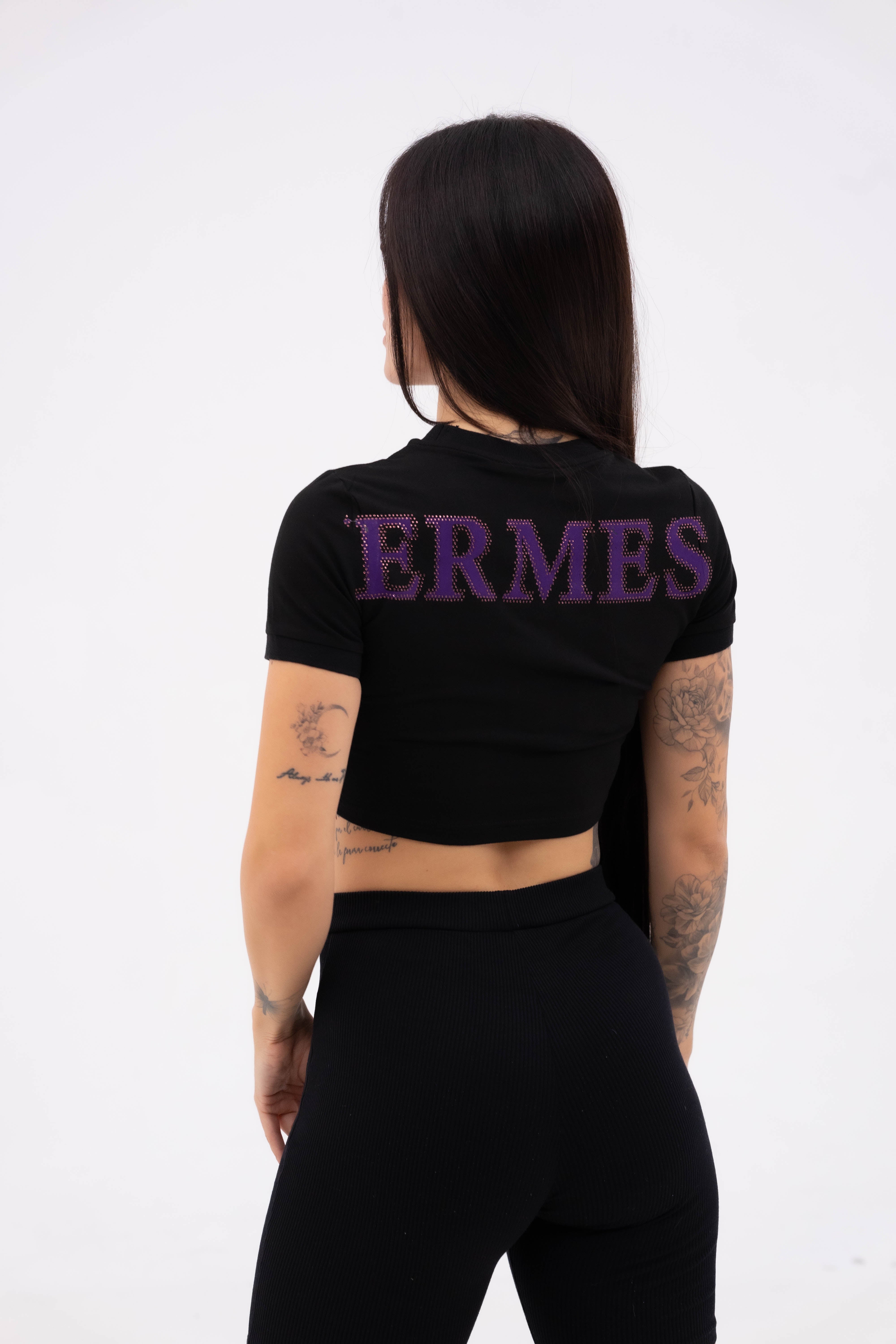 Purple Gem Ermes Top