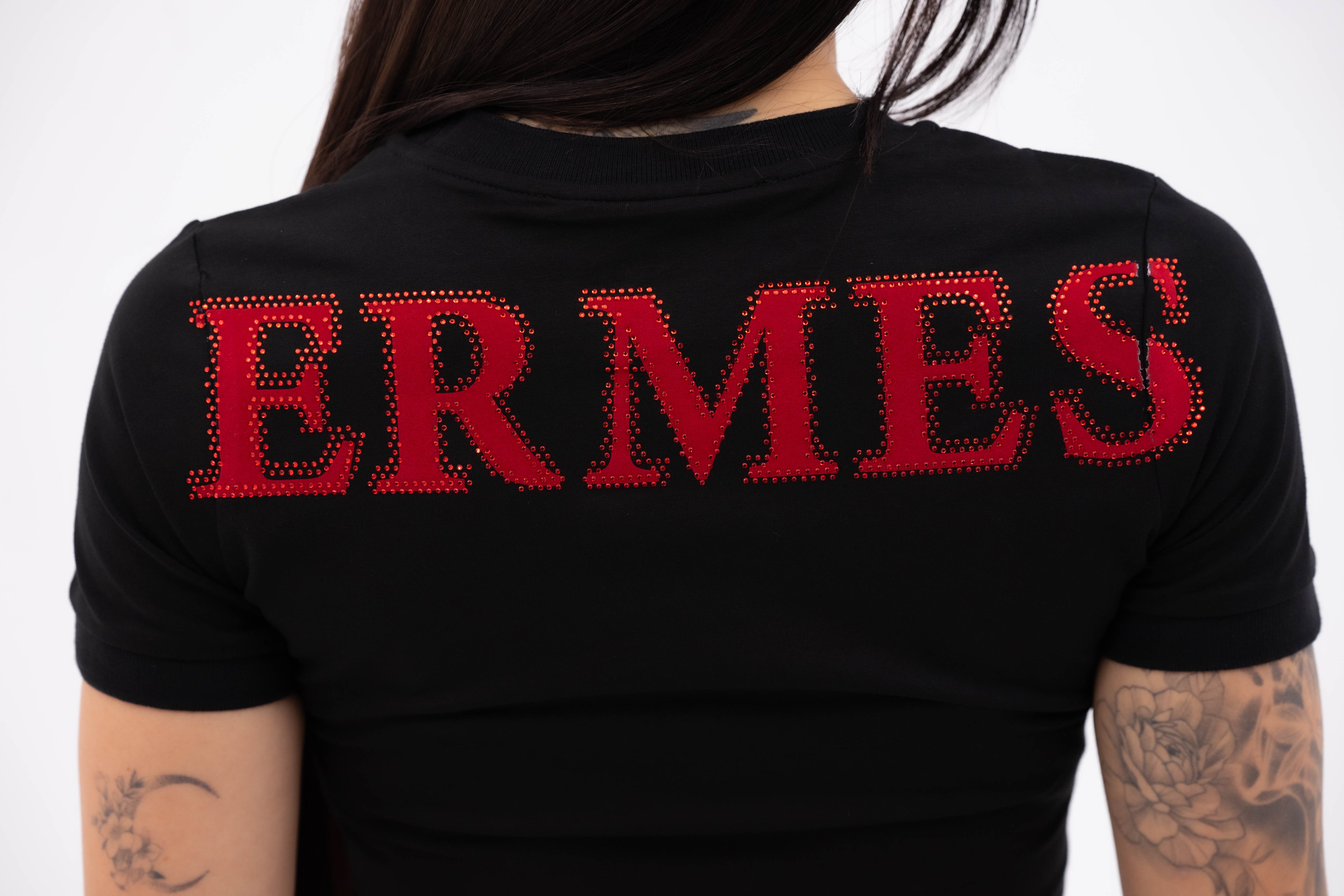 Red Gem Ermes Top