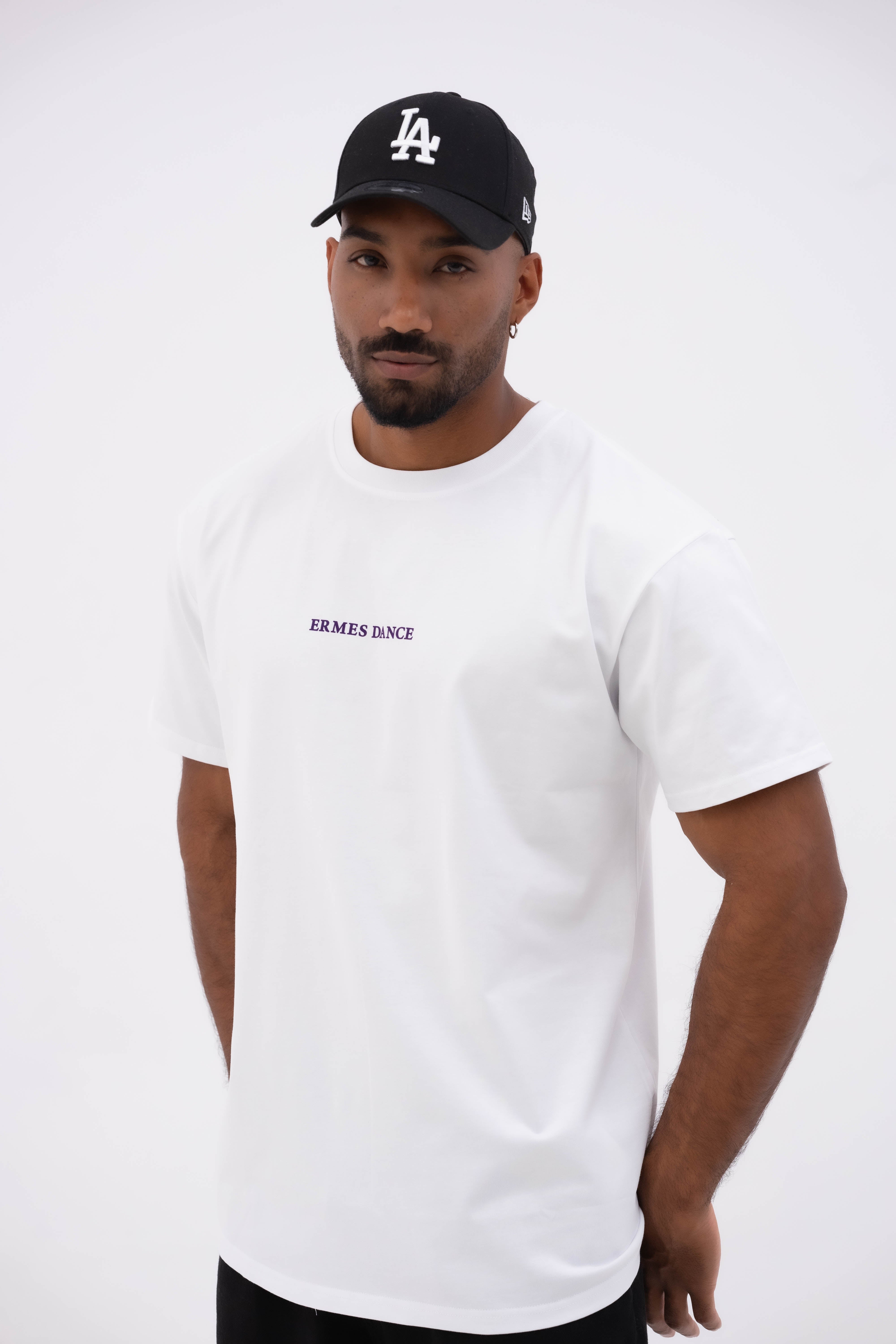 "Purple Gem" T-Shirt - White