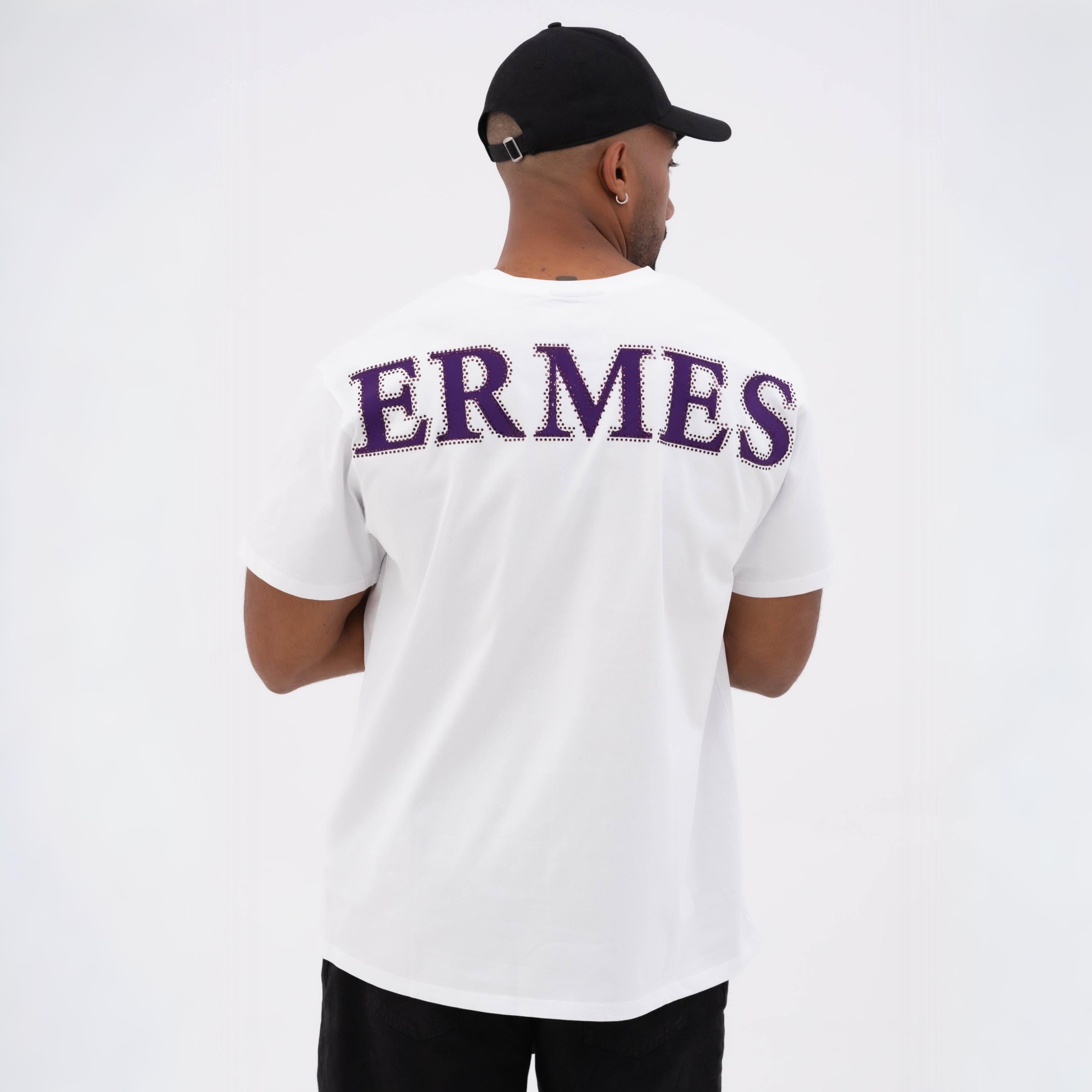 "Purple Gem" T-Shirt - White