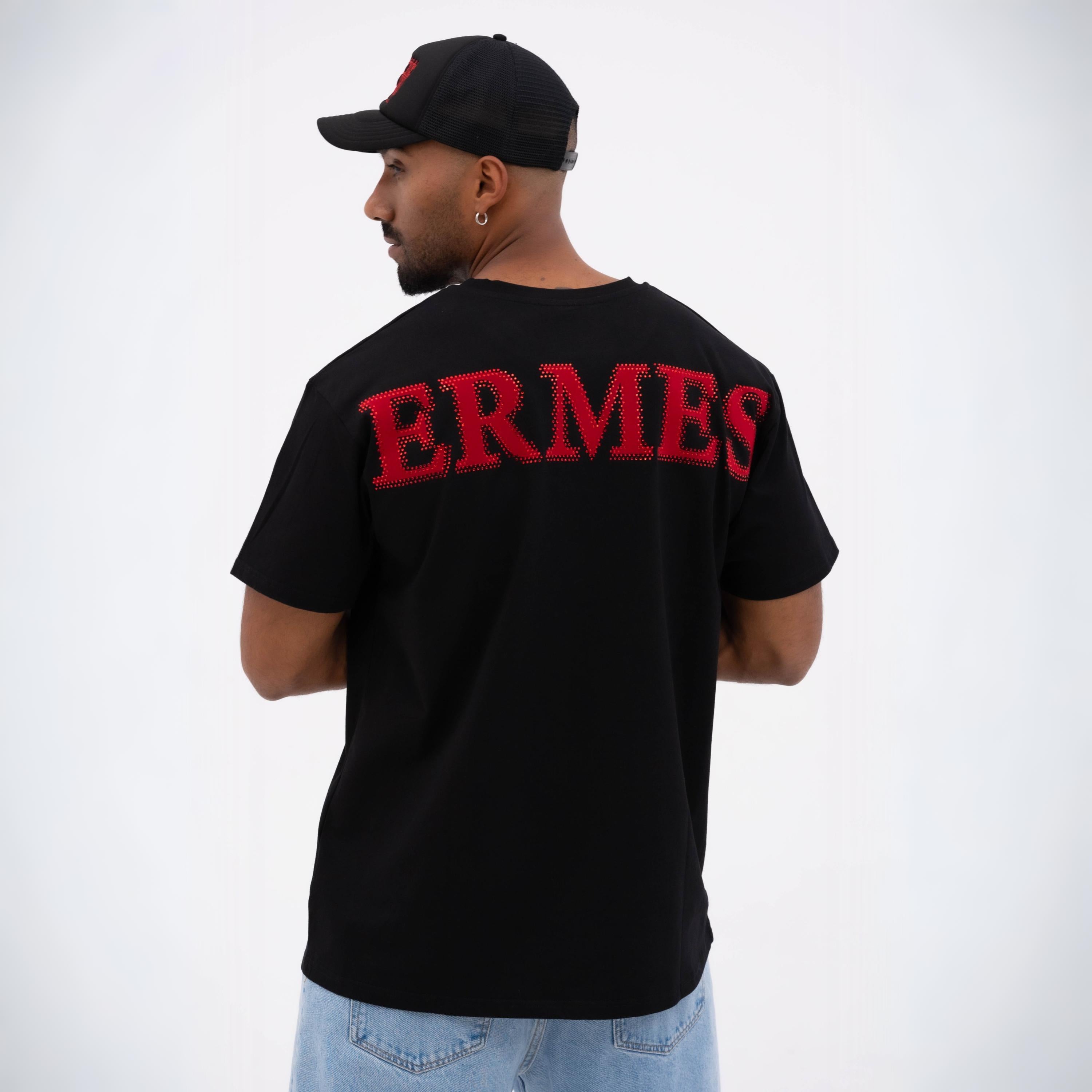 "Red Gem" T-Shirt - Black