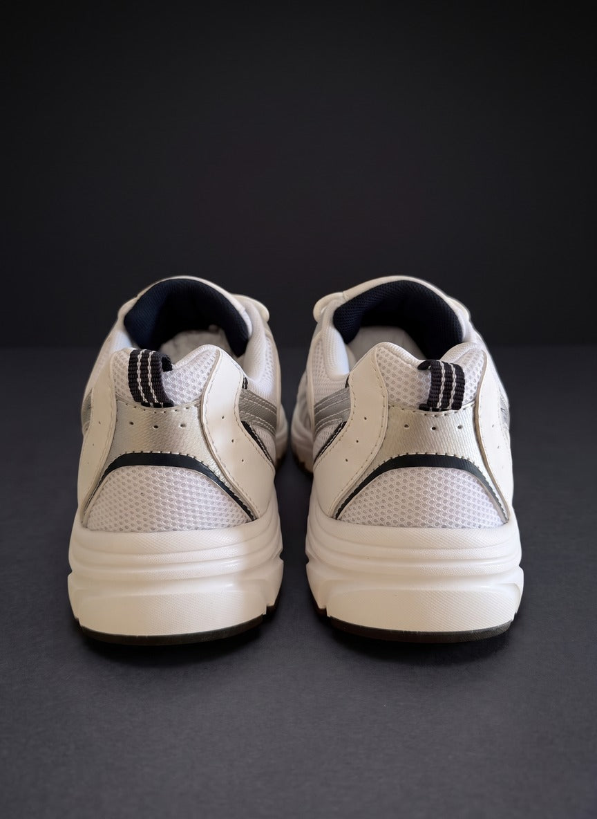 Orbit² Silver Navy – Dance Sneakers with Pivot Points – 4