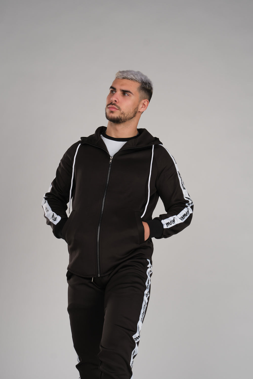 Men's Black Sports Set