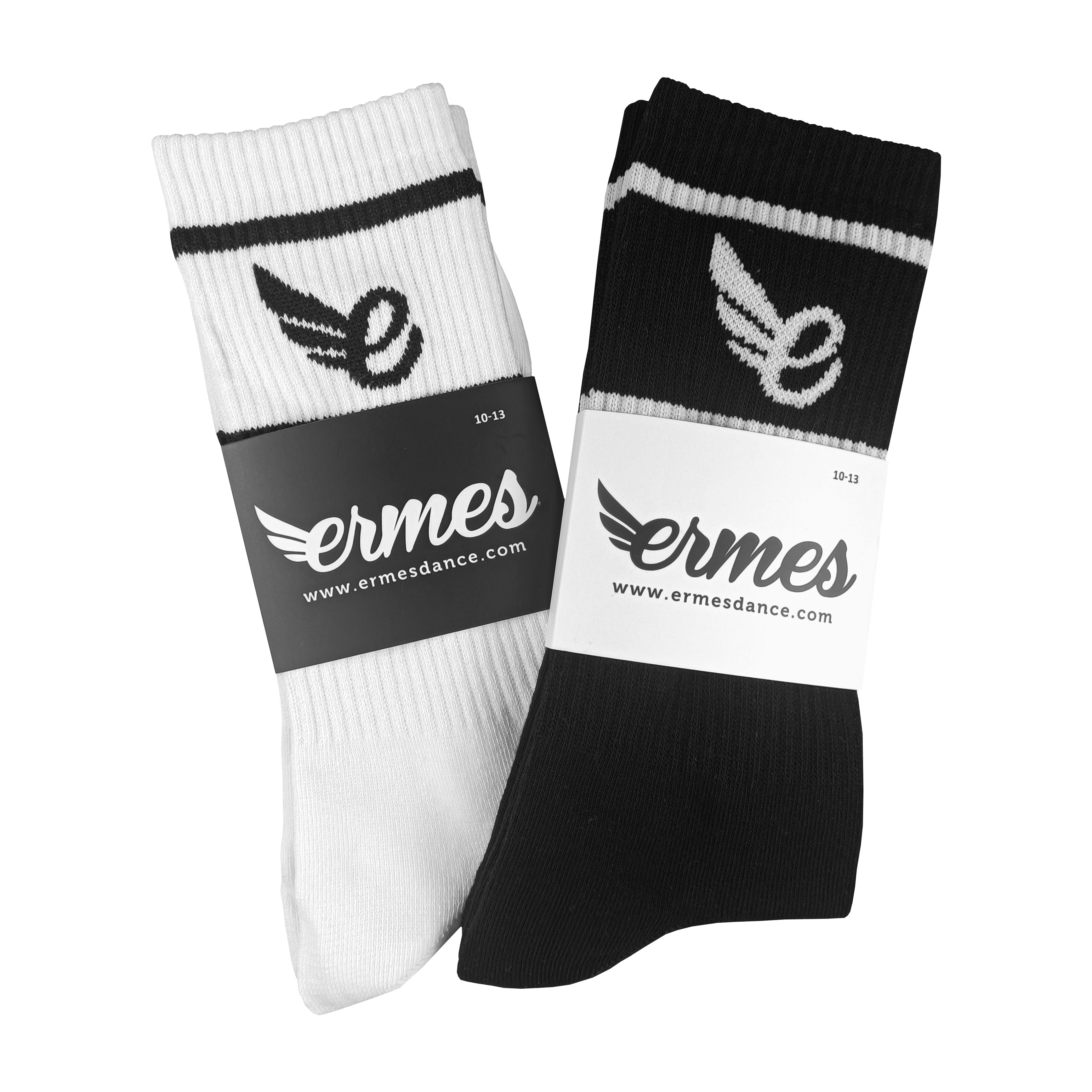 Crew Socks LOGO B&W