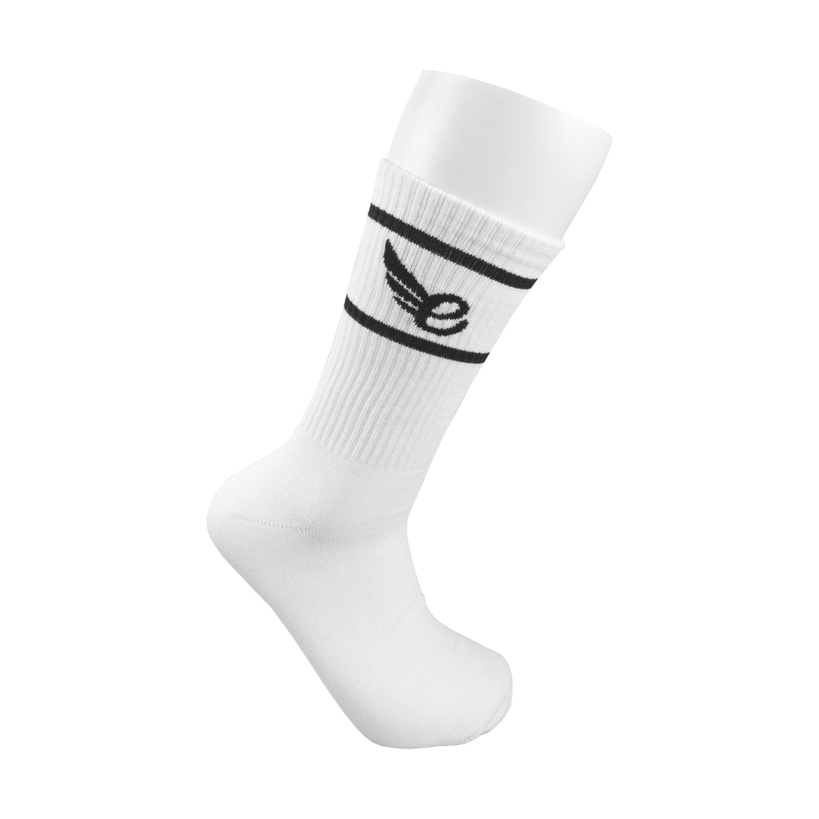 Crew Socks LOGO B&W