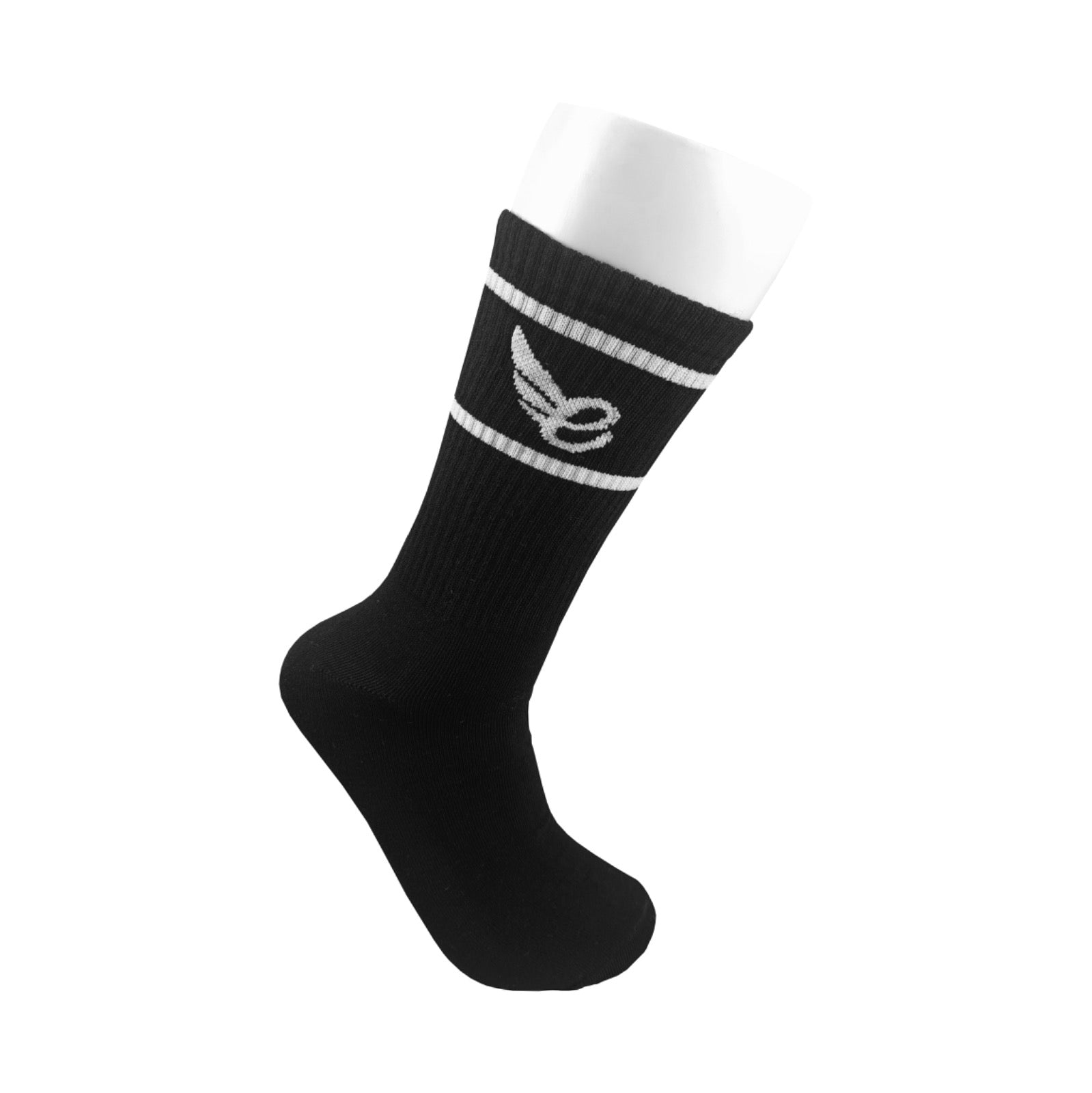 Crew Socks LOGO B&W